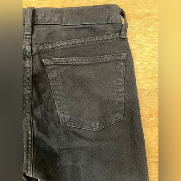 RE/DONE Originals High Rise Ankle Crop in Faded Black - Size 26 - Picture 3 of 11